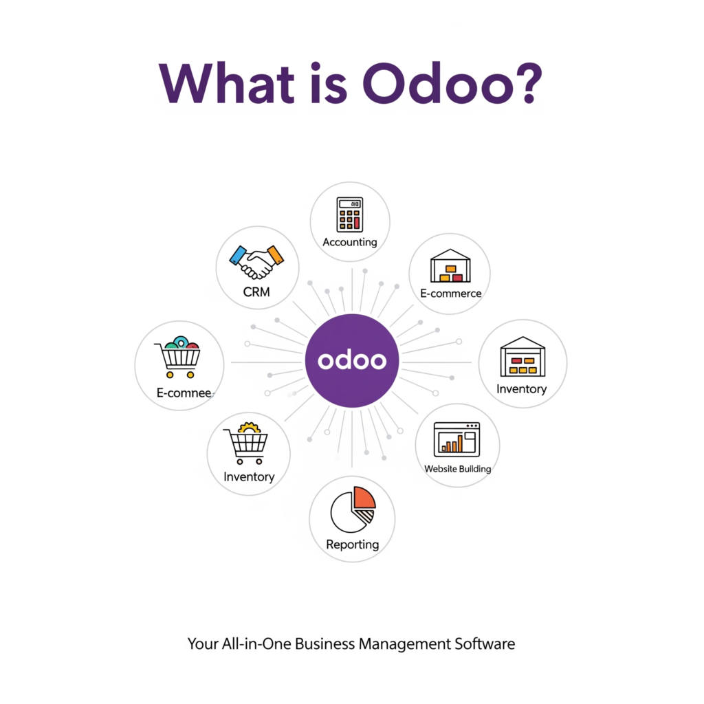 What is Odoo?                                                           A Powerful All-in-One Business Management Software